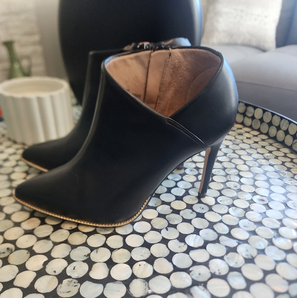 BCBG Black Ankle Boots